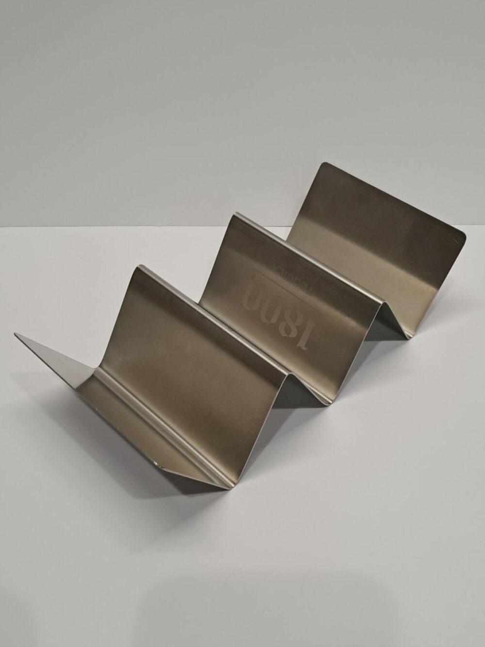 Stainless Steel Taco Holder | 1800 Tequila Collectible Barware